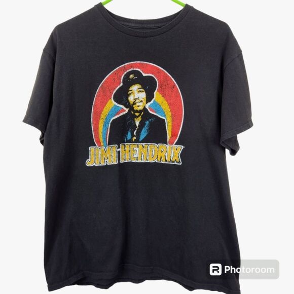 Jimi Hendrix Other - Jimi Hendrix Short Sleeve Retro Style Graphic Tee Large